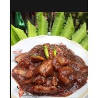 1KG MẮM RUỐC XÀO THỊT BA RỌI,VAI ( ĐẶC SẢN HUẾ )