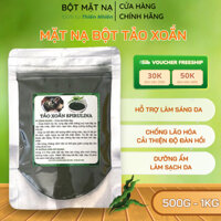 [1kg] Mặt nạ bột tảo xoắn Spirulina nguyên chất giúp thanh lọc thải độc giúp làn da trắng sáng mịn màng