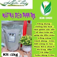 1kg mặt nạ dẻo than tre handmade
