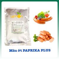 1Kg Màu Paprika Plus dạng bột tạo màu vàng cam cho xúc xích, chả cá