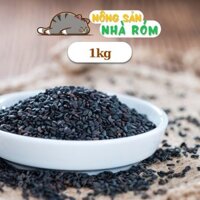 1Kg Mè đen hút chân không, vừng đen dùng làm sữa hạt, chè, làm bánh & sữa, muối mè, bơ