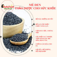 1kg Mè Đen Hữu Cơ SallyFood Vừng Đen Sạch Không Chất Bảo Quản Organic - Shop Sỉ Lẻ Nông Sản Quê