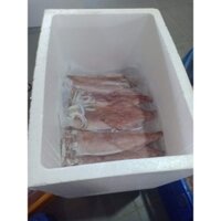 1Kg Mực Ống 1 Nắng Size Lớn