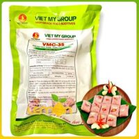 1Kg Muối đỏ VMC 3S - Muối đỏ chuyên dùng tạo màu đỏ hồng cho nem chua, giò chả, xúc xích, lạp xưởng