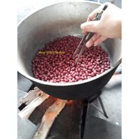 [1kg] Muối vừng (mè) đen lạc đỏ quê giã tay - nhà làm (vừng rửa sạch rang bếp củi)