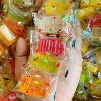 (1kg) Mứt rau câu dẻo ít ngọt mứt Tết truyền thống