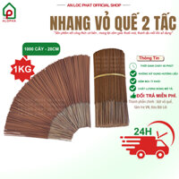 [1KG] Nhang Vỏ Quế Cao Cấp 2 Tấc - Đậm Mùi, Ít Khói - An Lộc Phát