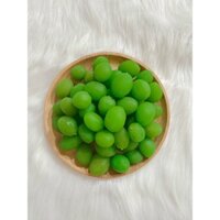 1KG Ô Mai Đào Xanh Bao Tử Mứt Đào Giòn Chua Ngọt Không Hạt - Heri Foods