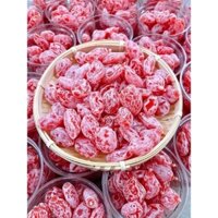 1kg ô mai xí muội đào hồng chua ngọt