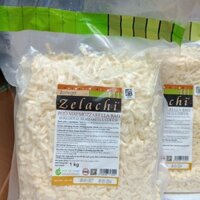 [1kg] Phô Mai Bào Sợi Mozzarella Bottega Zelachi - DATE MỚI 10/2024