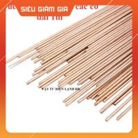 1Kg Que hàn đồng thau tròn dài 1m các size cỡ phi GERMANY HS221 - Hàn bù Tig - Bán theo Kg