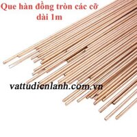1Kg Que hàn đồng thau tròn dài 1m GERMANY HS221 - Hàn bù Tig  - Bán theo Kg TD