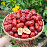 [1KG Size Vip 60-70] Táo Đỏ Hoà Điền Tân Cương - Táo Hảo Hảo - Size 60-70 Quả/Kg Đóng Túi Zip - Ngọt, Dẻo, Chua nhẹ