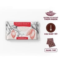 1kg Socola thẻ đen Compound ⚡ LOẠI NGON ⚡ 1kg socola puratos grandplace thẻ đen hương vị độc đáo