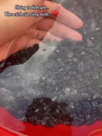 1kg Sỏi Đá Màu Đen, sỏi suối đá cuội tự nhiên đẹp,sỏi đá trang trí, trồng sen đá trang trí hồ cá nền thủy sinh biotop