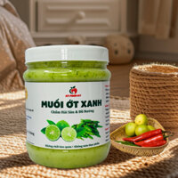 1KG Sốt chấm muối ớt xanh - STFOOD 97 - Nước sốt gia vị chua cay