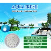 1kg TCCA 90 - Clo 90% dạng bột, dạng viên xử lý nước sinh hoạt, khử trùng nước hồ bơi