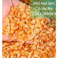 1kg thịt đầu tôm khô sạch vỏ cực ngon ngọt y hình