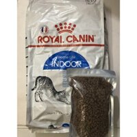 1kg thức ăn hạt cho meo Royal canin Indoor ( túi chia như hình )