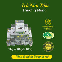 1kg Trà Nõn Tôm Thượng Hạng Thái Nguyên 10 gói 100g Trà Tâm Thái Trà Nõn Tôm Tân Cương Thái Nguyên