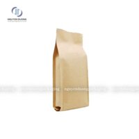 (1kg) Túi 4 cạnh Giấy kraft đựng các loại bột trà và cà phê