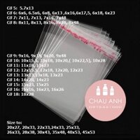 1kg túi bóng kính dán miệng opp