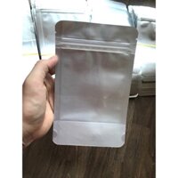 1Kg Túi Zip Bạc Đựng 100G Bột Trà Xanh