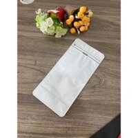 [1Kg]  Túi Zipper 8 Cạnh Trắng Đựng Thực Phẩm, Chất Lượng Cao