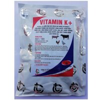 1kg VITAMIN K Dùng khi vật nuôi thiếu vitamin K, Giúp cầm máu