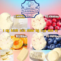 1kg(10cái) Bánh Sữa Chua Hy Lạp Cô Đặc Mềm Dẻo Thơm Ngon 100gram/cái