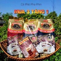 [1kg5] Combo 3 Gói Cà Phê Pha Phin Tuấn Kiệt - Tặng 1 Gói Cà Phê 100Gram
