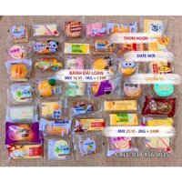 (1kg)BÁNH BÔNG LAN MIX 16 VỊ HÀNG TUYỂN