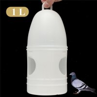 1L 1000 Ml Removeble Nhựa Ly Tập Uống Có Tay Cầm Cho Chim Bồ Câu Chim Tiếp Liệu