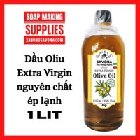 1L Dầu Oliu Nguyên Chất Ép Lạnh Lit - Extra Virgin Olive Oil, Dầu Olive Extra Virgin 500ml - 1L Savona