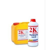 [1Lít] Keo bóng nước, chống thấm và tạo bóng 2K