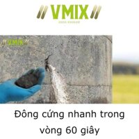 [1Lit] Vữa đông kết nhanh dạng lỏng Moutain Genie MG50L dễ dàng thi công đông kết nhanh trong 60 giây chặn nước ngay.