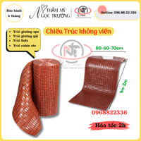 [1m-2m] Chiếu trúc không viền trải sofa, giường spa, giường gội, chiếu trúc trải cabin oto