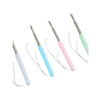 1m Bút trỏ dài bằng thép không gỉ có thể thu gọn, gậy đọc sách màu sắc, gậy dạy học bảng trắng điện tử, sử dụng đa phương tiện