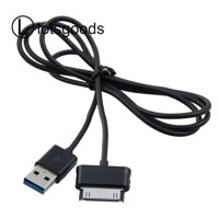 1M USB 3.0 USB Data Sync Charging Cable for Mediapad 10 FHD Tablet(Black)(Black)