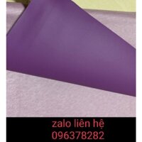 1m vải simili giả da màu tím khổ 1m4