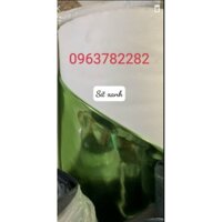 1m vải simili gương lót nhung khổ 1m4 màu xanh rêu