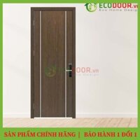 1m2 CỬA GỖ MDF LAMINATE P1R2A ECD (Bao Gồm: Khung, Cánh, Nẹp)  - Ecodoor