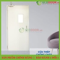 1M2 CỬA THÉP CHỐNG CHÁY P1G1 KINH CHONG CHAY TAY DAY HOI ECD SIÊU BỀN-  Ecodoor