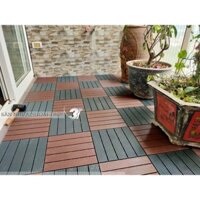 1m2 Tấm Thảm Nhựa Trải Sàn Chống Trơn Trượt Nhà Tắm, Nhà Vệ Sinh, Ban Công  KT 30x30x1cm