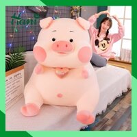 (1M2)Gấu bông heo ngồi má hồng cánh tiên thú bông đáng yêu gối ôm cho bé siêu xinh to khổng lồ ôm cực phê