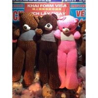 1M4 khổ, Gấu Bông Teddy 1m4 khổ cao 1M2 Rẻ Vô Địch