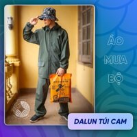 [1m60 - 1m82] Áo mưa bộ Siêu bền - Chống thấm tuyệt đối DL668