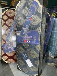 [1m8x2m - 9p] Đệm Gấm Bông Ép 3 Mảnh Cao Cấp