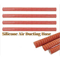 1meter Orange Silicone Universal Car Hood Air Intake Pipe ID 19 / 25 / 32 / 38 / 43 / 45 / 51 / 63 / 76 / 80mm Car Hood Air Intake Pipe 1m Ống dẫn khí Ống lọc linh hoạt