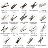 1Pack dental pliers Kìm Cắt Dây Vòm Chất Lượng Cao / Kìm Uốn Dây / Tháo Gỡ Giá Đỡ / Giá Đỡ Kim  Dental Pliers